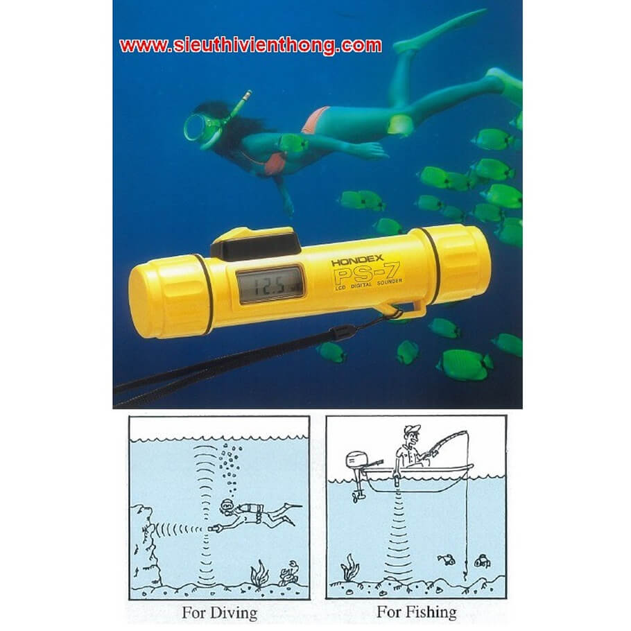 Máy đo độ sâu cầm tay HONDA HONDEX PS-7